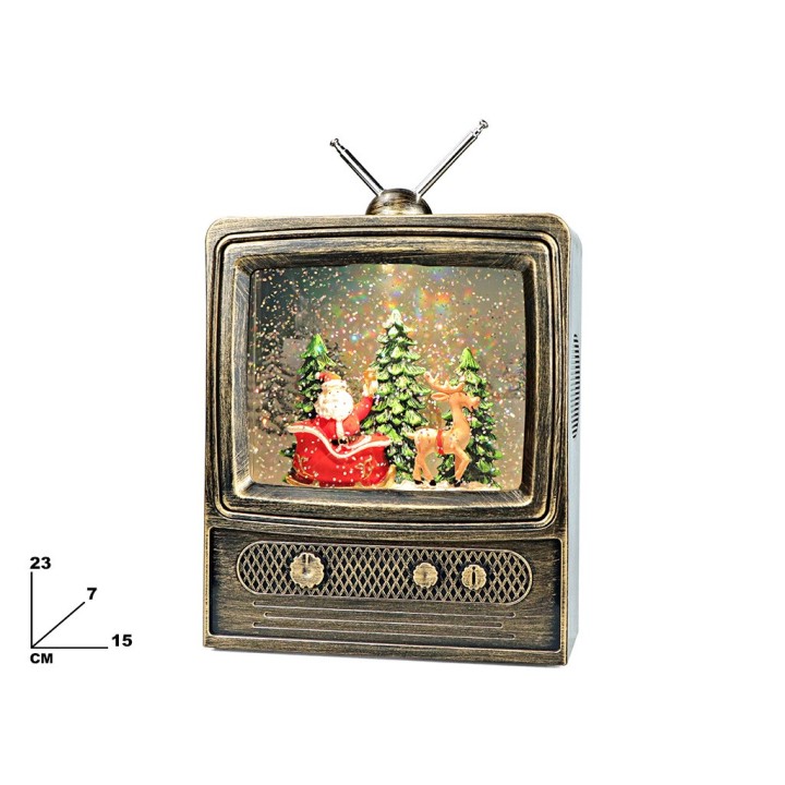 TELEVISIONE NATALIZIA 23 CM