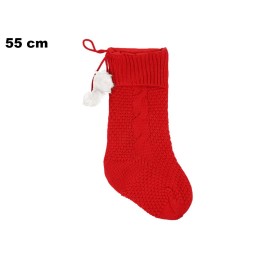 CALZA ROSSA NATALIZIA 55 CM