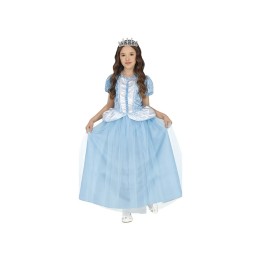 COSTUME PRINCIPESSA BLU BIMBA 3-4 ANNI