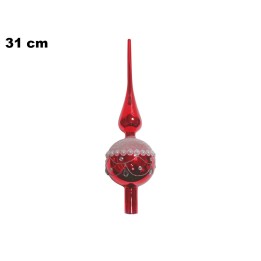 PUNTALE ALBERO ROSSO CM 31