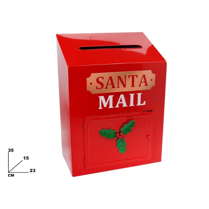 PORTALETTERE BABBO NATALE CM 35