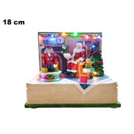 LIBRO BABBO NATALE CM 18 MUS/LUC/MOV
