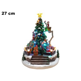 GIOSTRINA ALBERO CM 27 MUSICA/LUCI/MOV