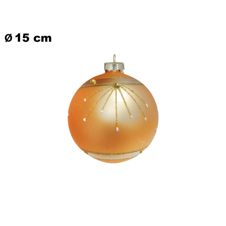 SFERA NATALIZIA ORO CM 15