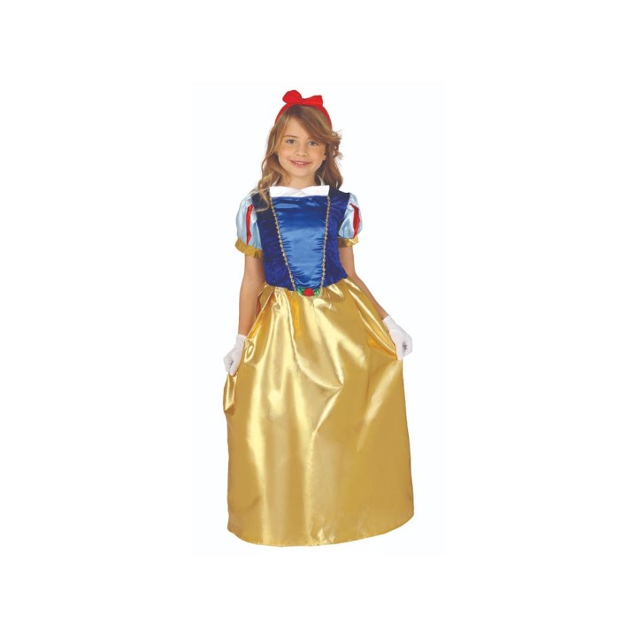 COSTUME PRINCIPESSINA BAMBINA 7-9 ANNI