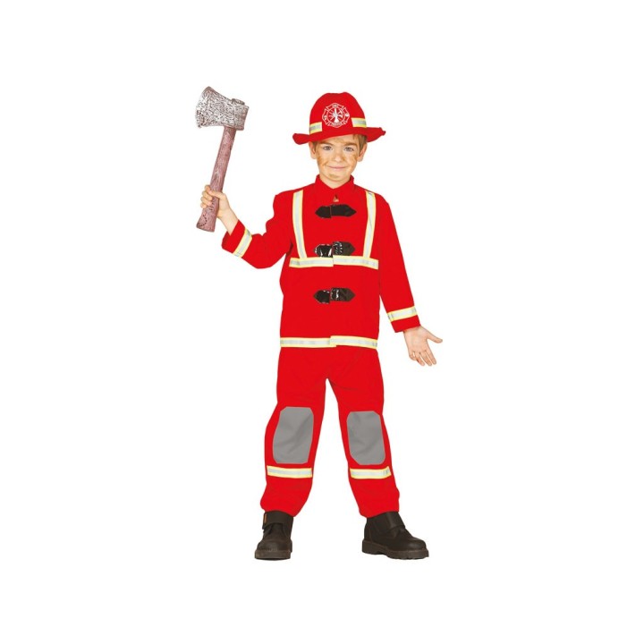 COSTUME POMPIERE BAMBINO 3-4 ANNI