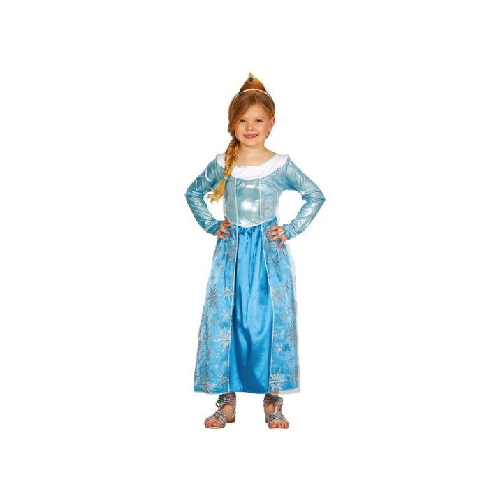 COSTUME PRINCIPESSA DEL GHIACCIO 3-4 ANN