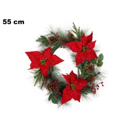 CORONA NATALIZIA 55 CM