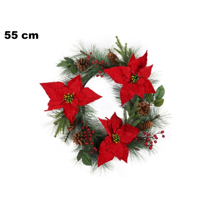 CORONA NATALIZIA 55 CM