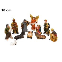 SET NATIVITA' 11 PEZZI 10 CM