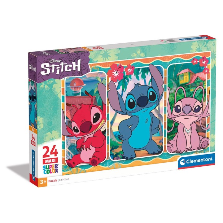 PUZZLE 24 MAXI DISNEY STITCH 24029