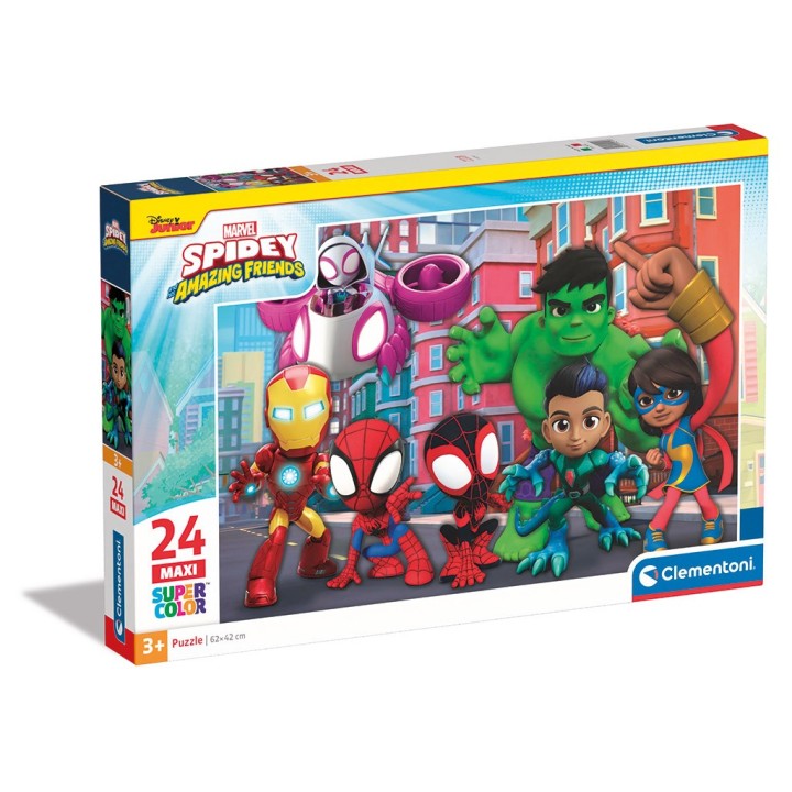 PUZZLE 24 MAXI SPIDEY AND FRIENDS 24249