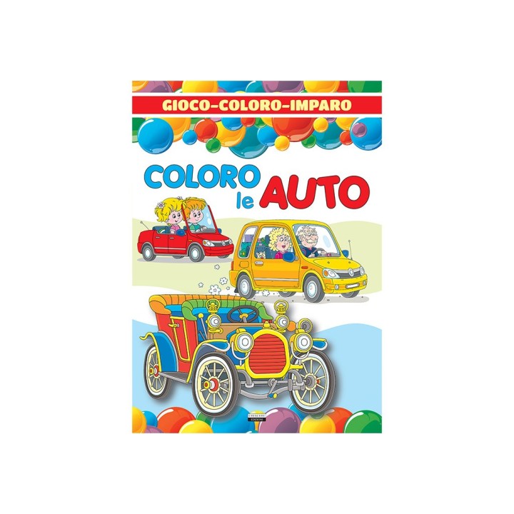 GIOCO COLORO IMPARO - COLORO LE AUTO