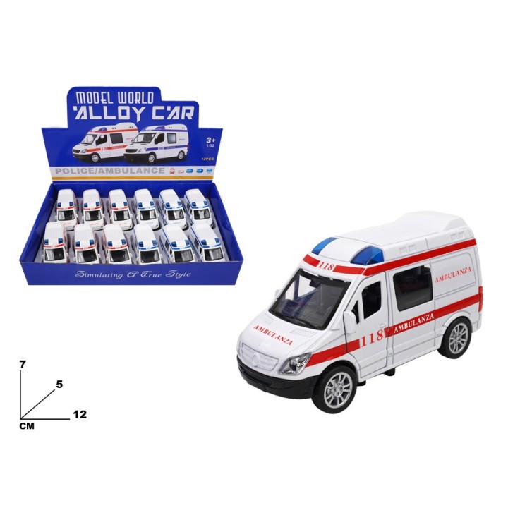 MEZZI EMERGENZA DIE CAST DISPLAY BOX