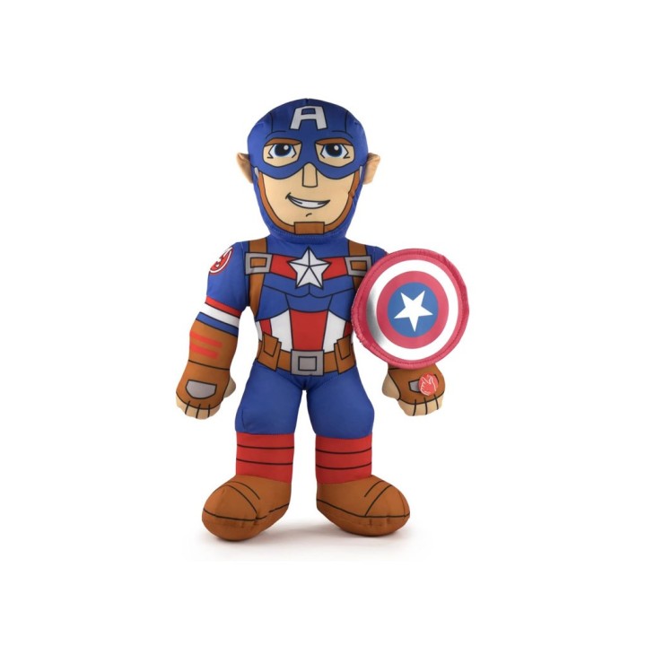 PELUCHE MARVEL CAPITAN AMERICA 50CM