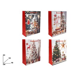 BUSTA REGALO NATALIZIA 18*23*10cm