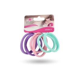 ELASTICO TRENDY ANGIE 6PZ COL VARI