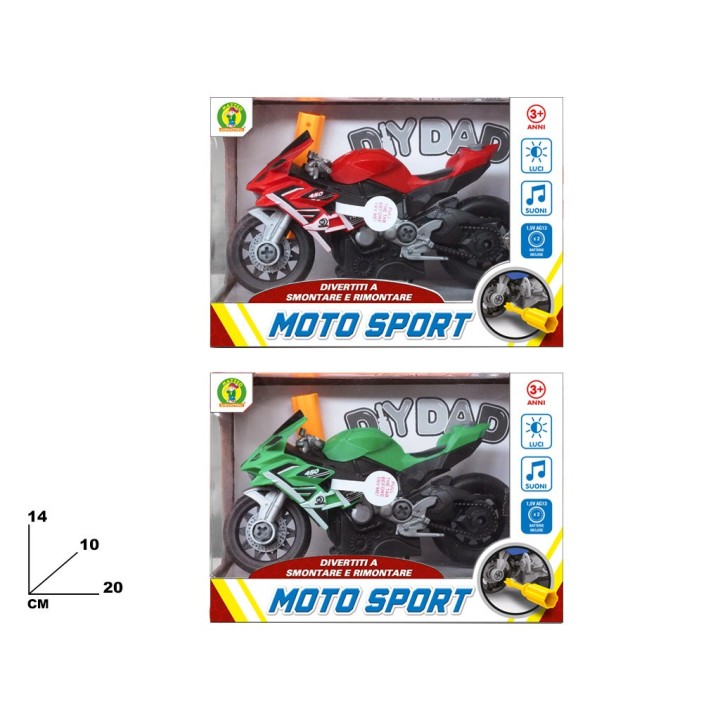 MOTO SPORT CON LUCI E SUONI