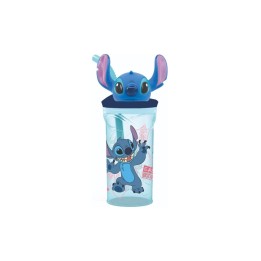 STITCH BICCHIERE C/CANNUCCIA 3D 360ML 74