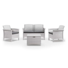 BICA SALOTTO SET VENEZIA BIANCO 9167