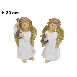 ANGELI CON STRUMENTI MUSICALI 20CM 2ASS.