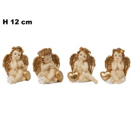 ANGELI CON LED 12CM - 4 ASST.