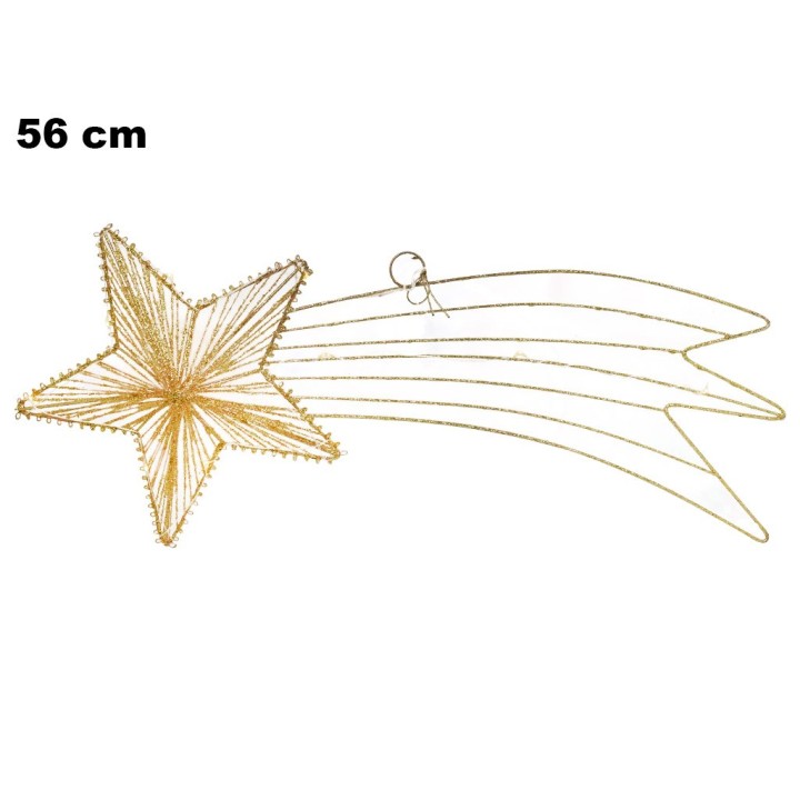 STELLA COMETA CON LED ORO CM 56