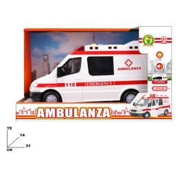 AMBULANZA FRIZIONE CON LUCI E SUONI
