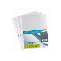 BUSTE FORATE CF 10PZ LISCE A3 30X42CM