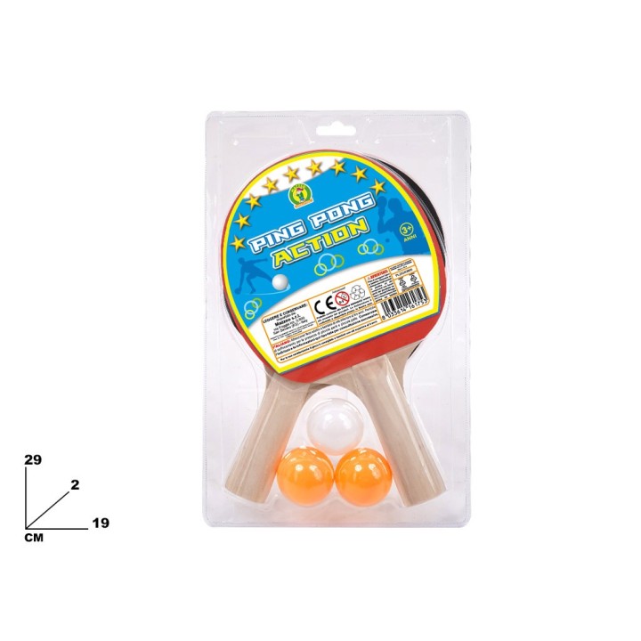 SET PING PONG ACTION IN BLISTER
