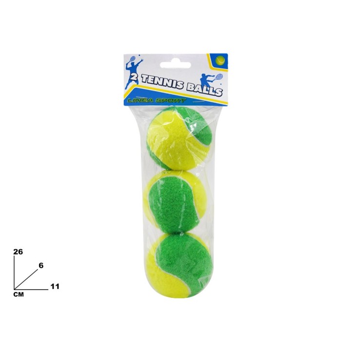 BT 3 PALLE TENNIS SOFT BALLS