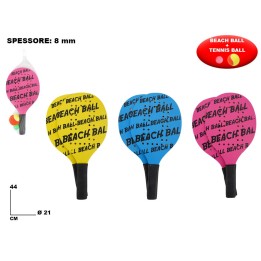 RACCHETTONI LEGNO FORATO BEACH BALL