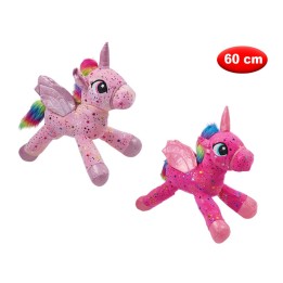 PELUCHE UNICORNO CHARM CM 60
