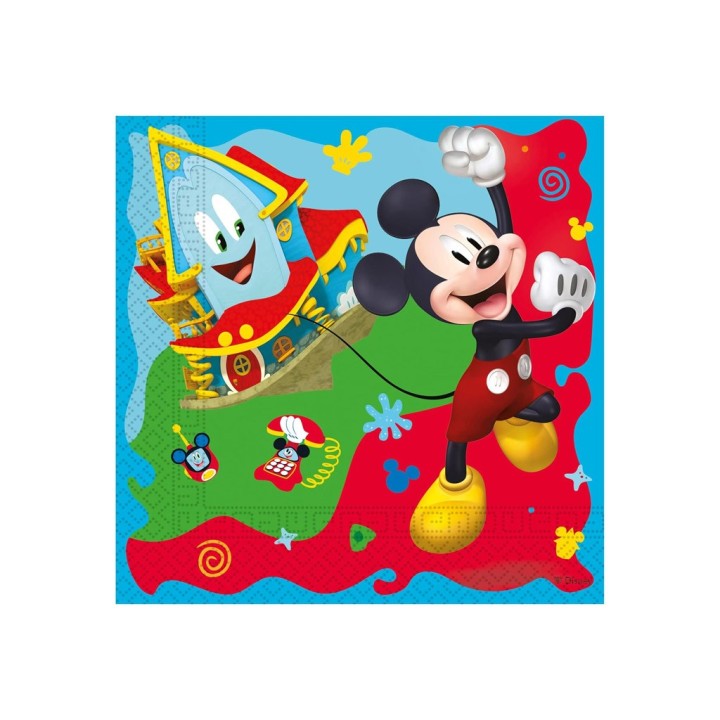 TOVAGLIOLI MICKEY ROCK 33X33CM 20PZ