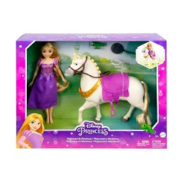 PRINCESS RAPUNZEL E CAVALLO MAXIMUS HLW2