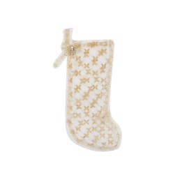 CALZA 45CM TULLE LAME' ORO PIZZO 24/18