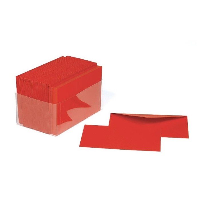 BIGLIETTI/BUSTE ROSSO 100/100 F9 14X9