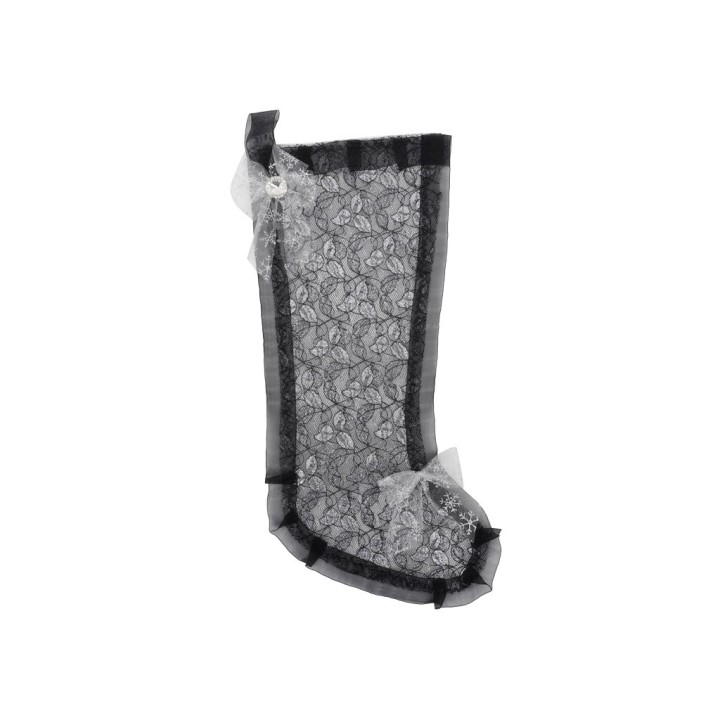 CALZA/45 PIZZO NERO ARG. PIZZO 24/16