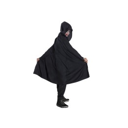 MANTELLO CON CAPPUCCIO NERO BAMBINO - T.