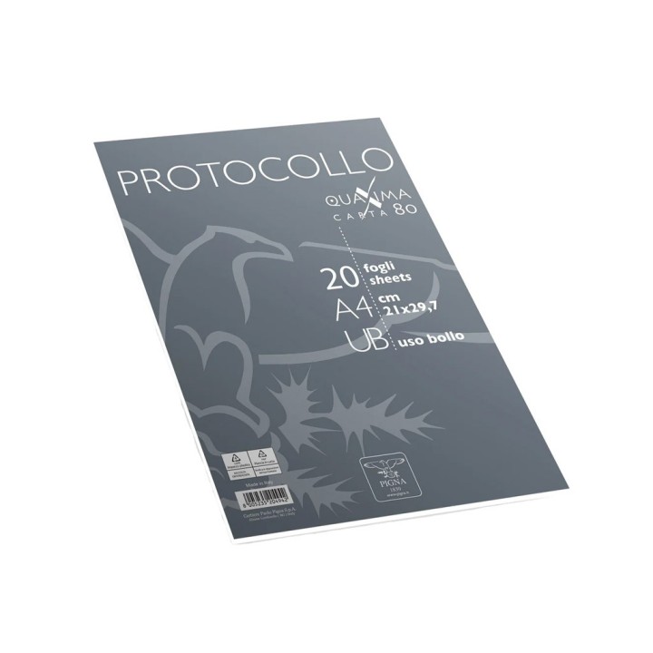 CARTA PROTOCOLLO CF. 20 UB