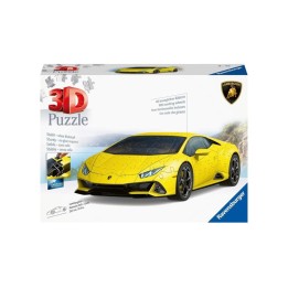 PUZZLE 3D LAMBORGHINI HURACAN EVO GIALLO