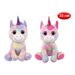 PELUCHE UNICORNO GLAMMY 33CM