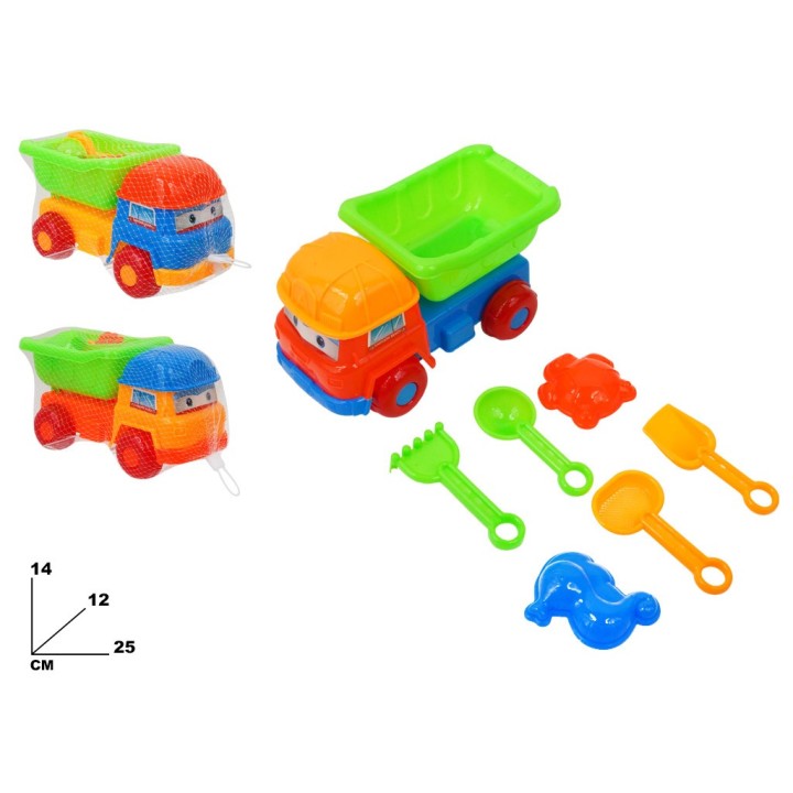 CAMIONCINO MARE CON ACCESSORI