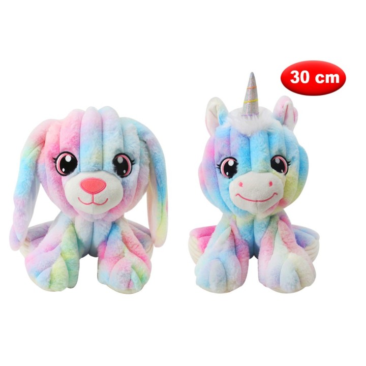 PELUCHE RAINBOW GLAMMY CM 30