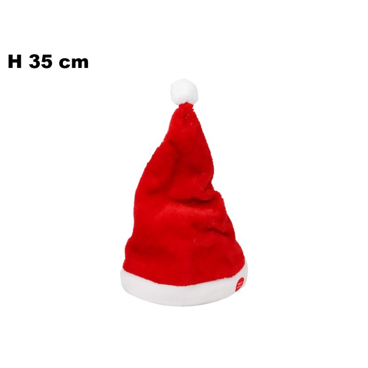 CAPPELLO DI NATALE BALLERINO 35 CM