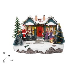 CASA NATALIZIA 25*18*16 CM