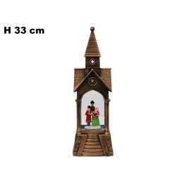 CHIESA CON CANTORI LUCI E SUONI