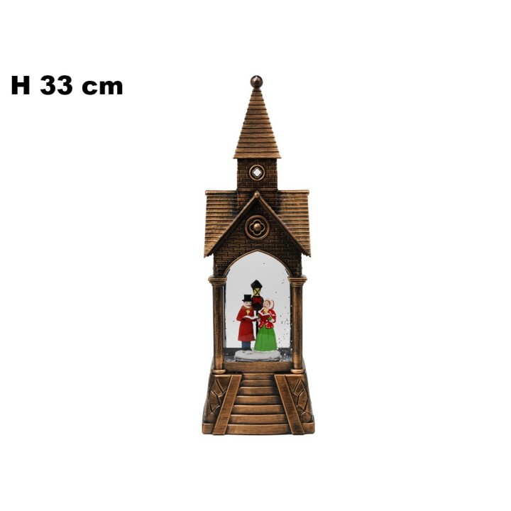 CHIESA CON CANTORI LUCI E SUONI