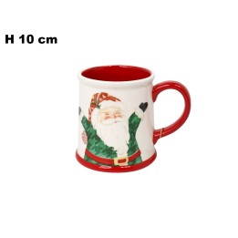 TAZZA CON BABBO NATALE DEC NAT