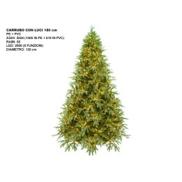 ALBERO CARRUBO CON LUCI CM 180